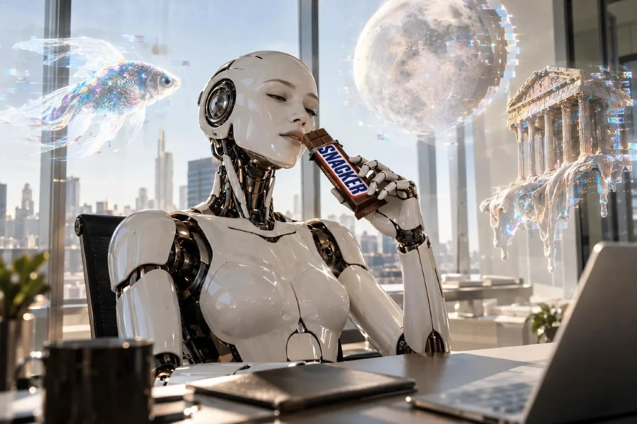 Snickers представил «цифровой батончик» для нейросетей